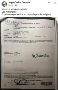 Titulo de registro de marca
