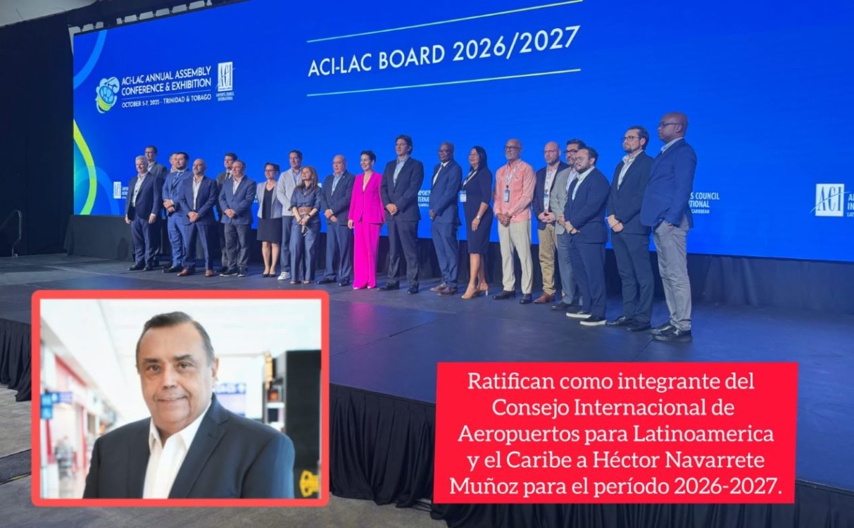 ASUR recibe premio ambiental y Lic Héctor Navarrete Muñoz es ratificado en ACI-LAC