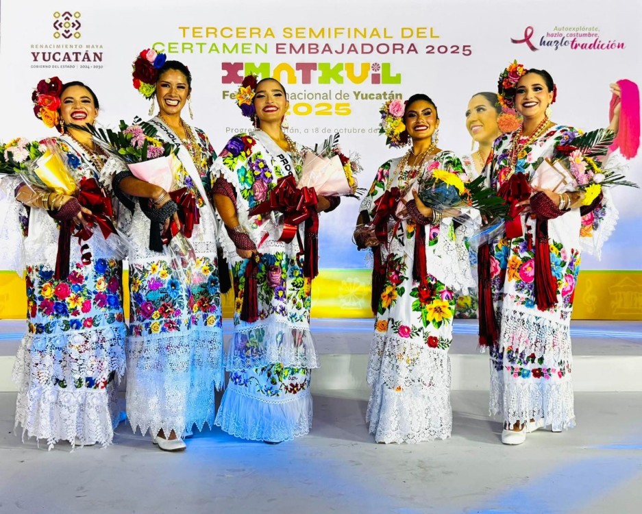 Embajadora Xmatkuil 2025: Últimas elegidas Mérida queda fuera