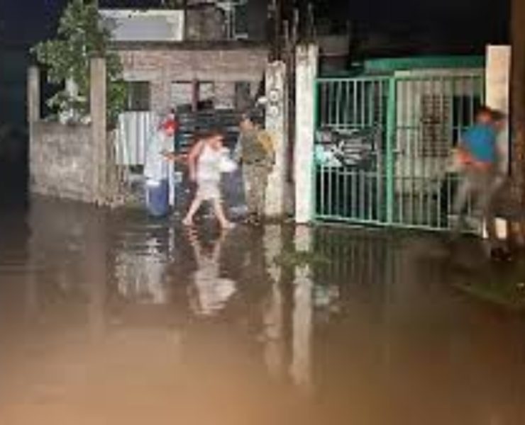 Veracruz 48 municipios inundados por lluvias intensas