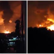 Explotan ductos de Pemex en Puebla, fuerte incendio e inundaciones