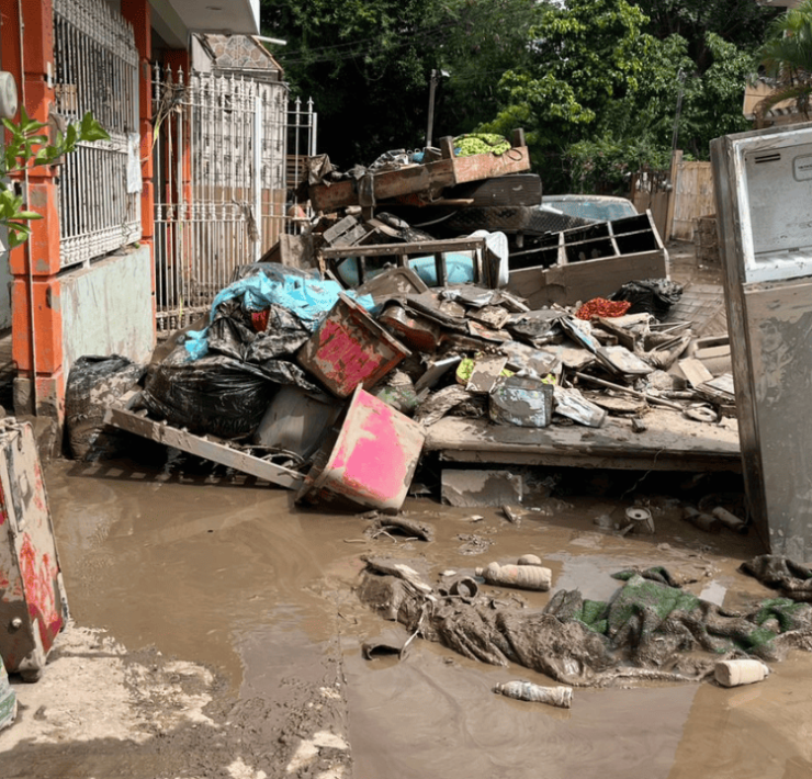 lluvias devastadoras en cinco estados