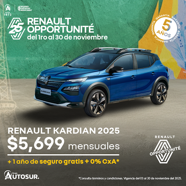 buen fin renault kardian 2025
