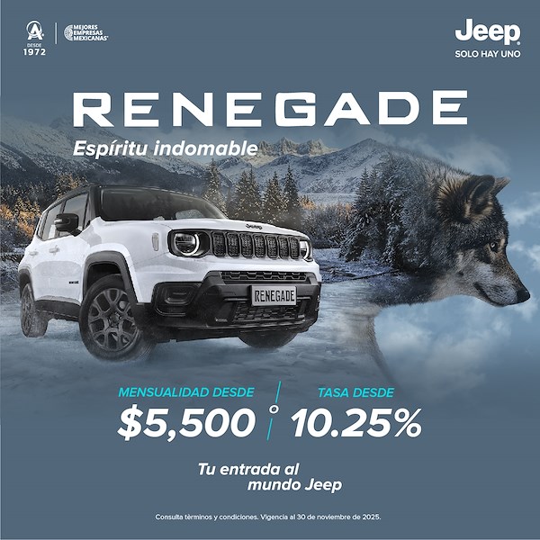 Jeep Renegade buen fin 2025