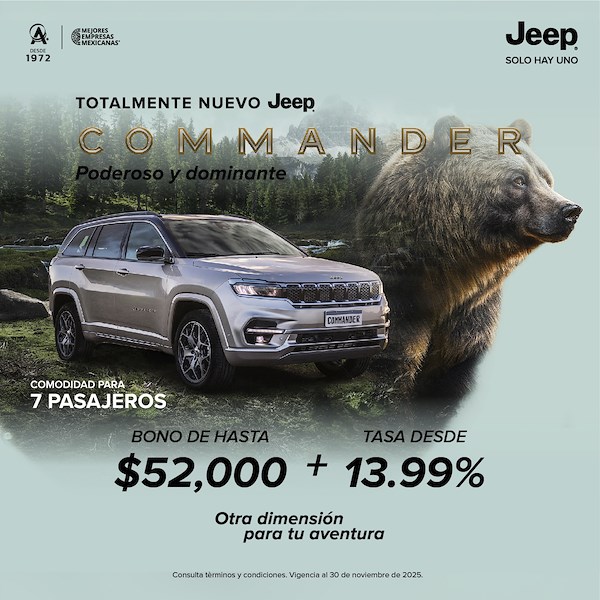Jeep commander buen fin 2025
