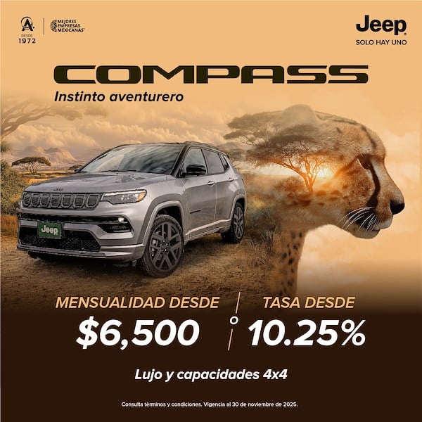 jeep compass buen fin 2025