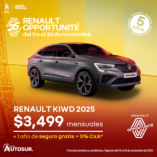 buen fin renault kwid 2025