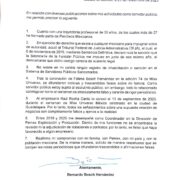 Bernardo Bosch desmiente sanciones y vínculos