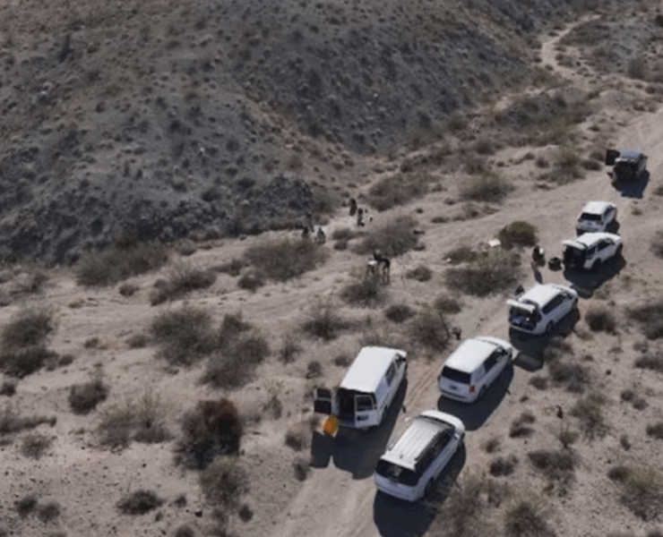 Encuentran restos humanos en una propiedad de Las Vegas