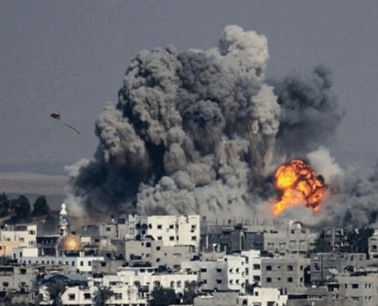 Los bombardeos no paran, Gaza sufre otro día de "Lluvia de bombas"