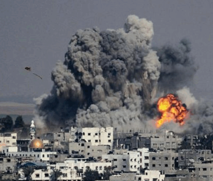 Los bombardeos no paran, Gaza sufre otro día de "Lluvia de bombas"