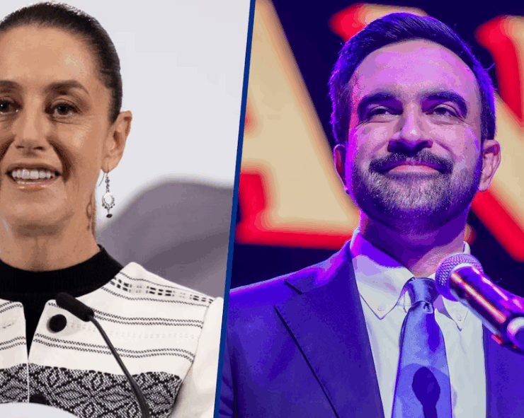 Alcalde de Nueva York admira a Sheinbaum e incluso la elogió