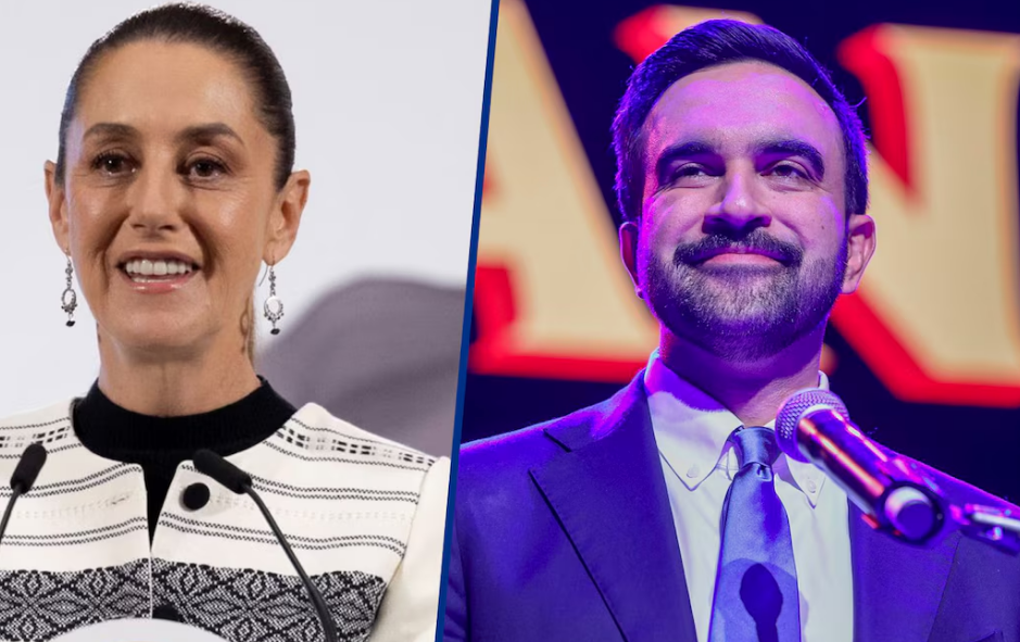 Alcalde de Nueva York admira a Sheinbaum e incluso la elogió