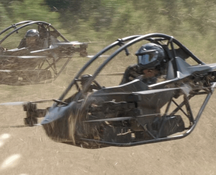 Nuevo vehículo volador para una persona el cual cambiara el transporte