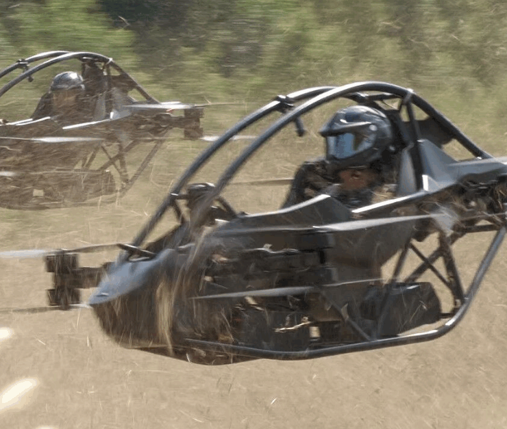 Nuevo vehículo volador para una persona el cual cambiara el transporte