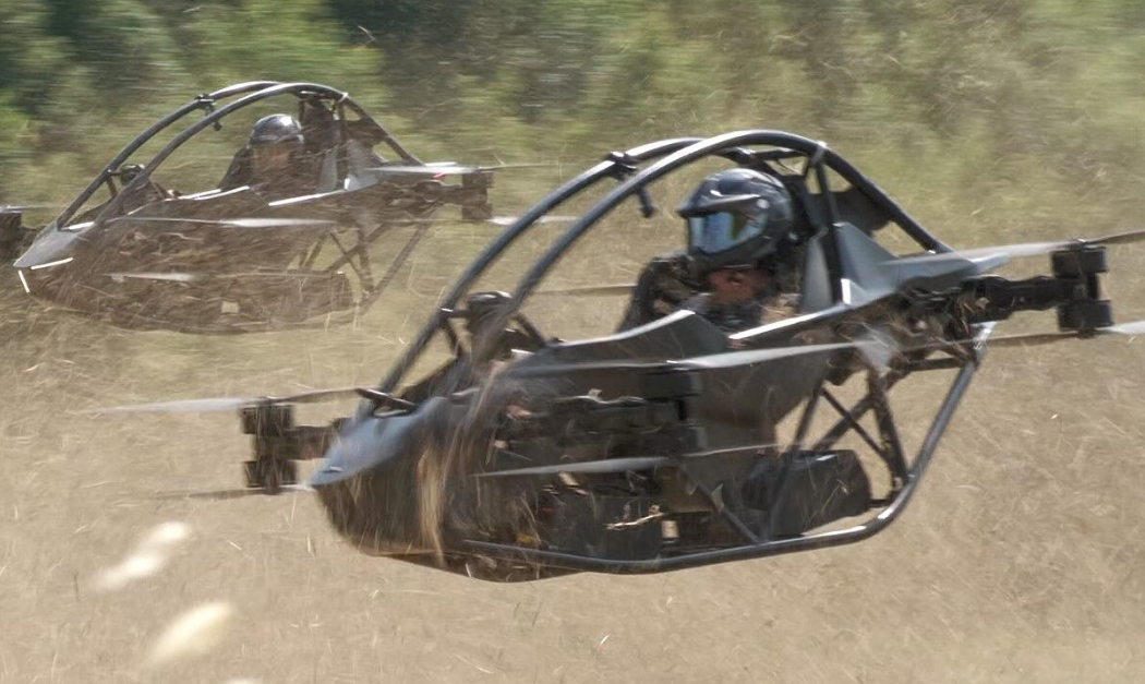 Nuevo vehículo volador para una persona el cual cambiara el transporte