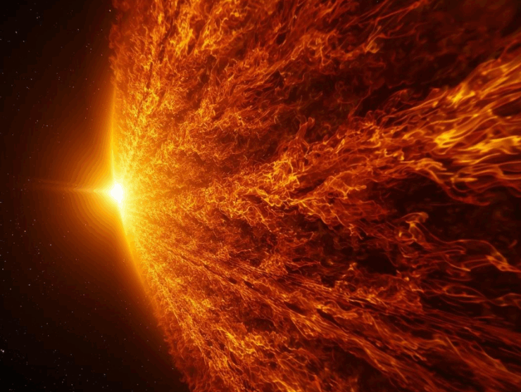 Voyager descubre una pared de fuego en los límites del sistema solar