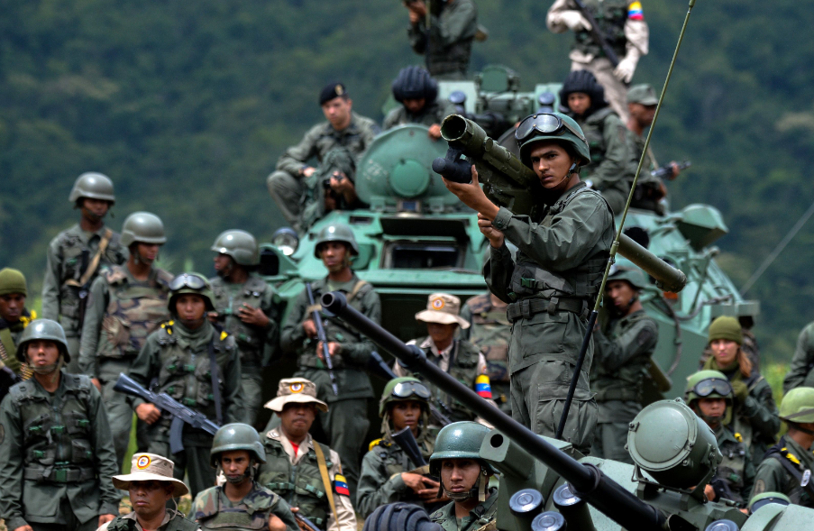 Venezuela activa sus fuerzas militares para hacerle frente a Estados Unidos