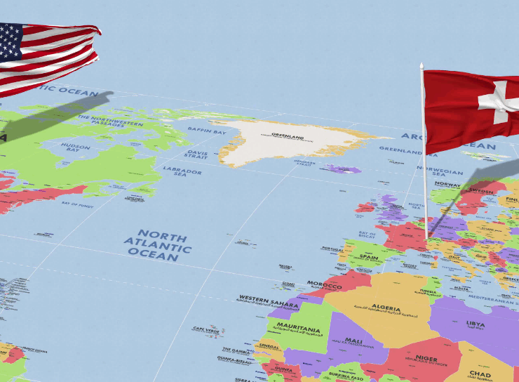 Suiza promete inversiones en Estados Unidos con un valor aproximado de 200.000 millones USD