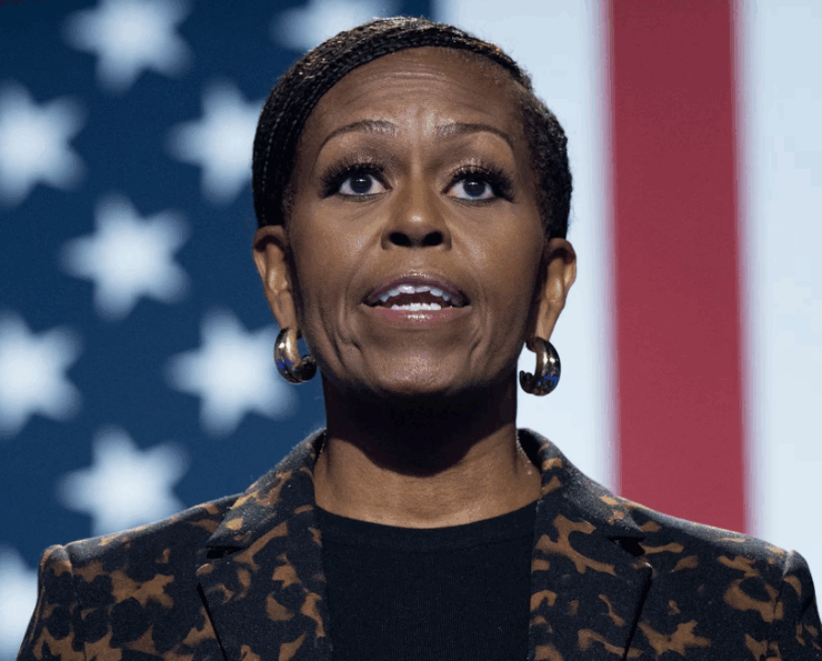 Michelle Obama habla de EEUU y dice que no están listos para una presidenta