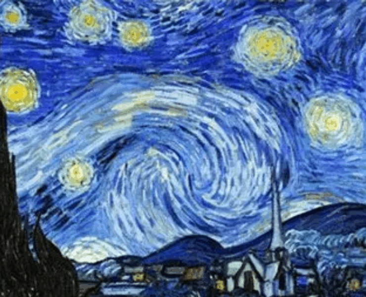"La noche estrellada" de Van Gogh tiene un secreto recién descubierto
