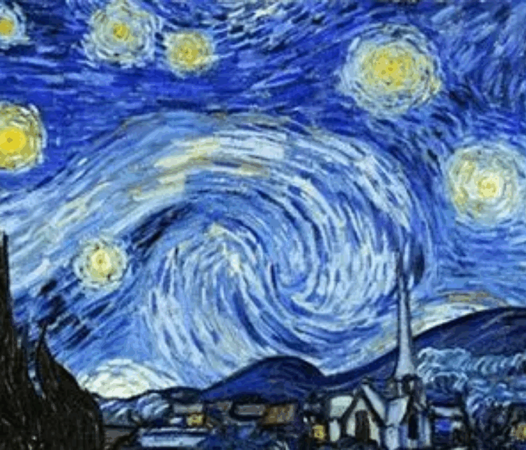 "La noche estrellada" de Van Gogh tiene un secreto recién descubierto
