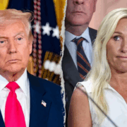 Marjorie Taylor Greene quiere componer su relación con Trump
