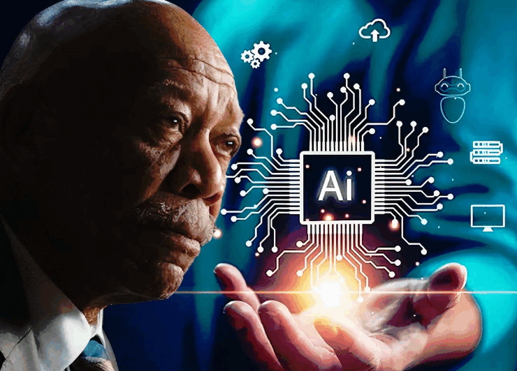 Morgan Freeman contra la IA, tomará acciones legales por usar su voz