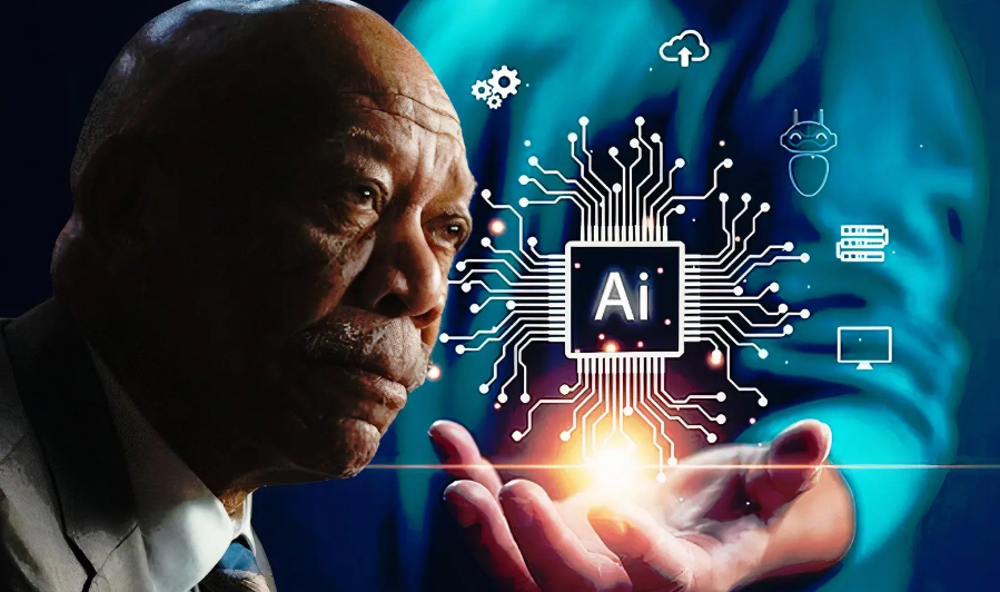 Morgan Freeman contra la IA, tomará acciones legales por usar su voz