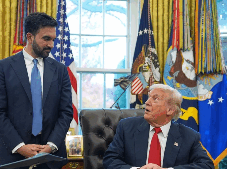 Trump promete colaborar con Mamdani, el nuevo alcalde