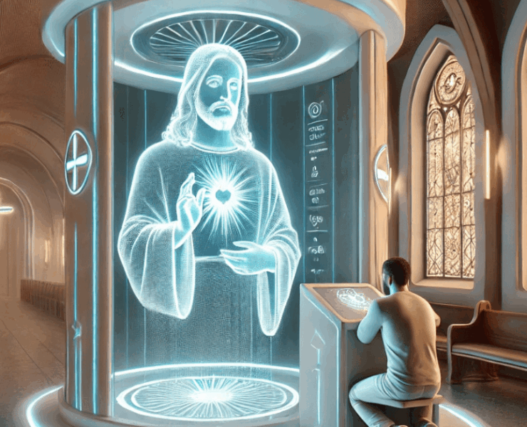 Suiza crea un "Jesús Virtual" con el que puedes hablar en la iglesia