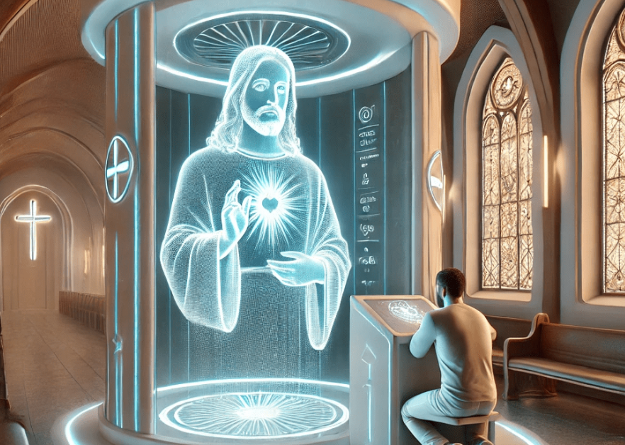 Suiza crea un "Jesús Virtual" con el que puedes hablar en la iglesia
