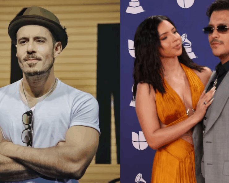 Nodal casi golpea a ex-integrante de PXNDX por comentario hacía Ángela