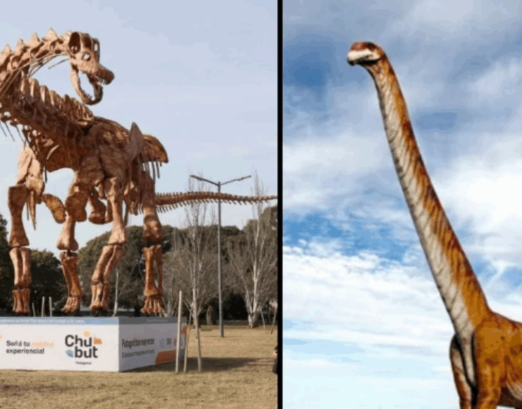 Encuentran el esqueleto entero de un Patagotitan mayorum (Un cuello largo)