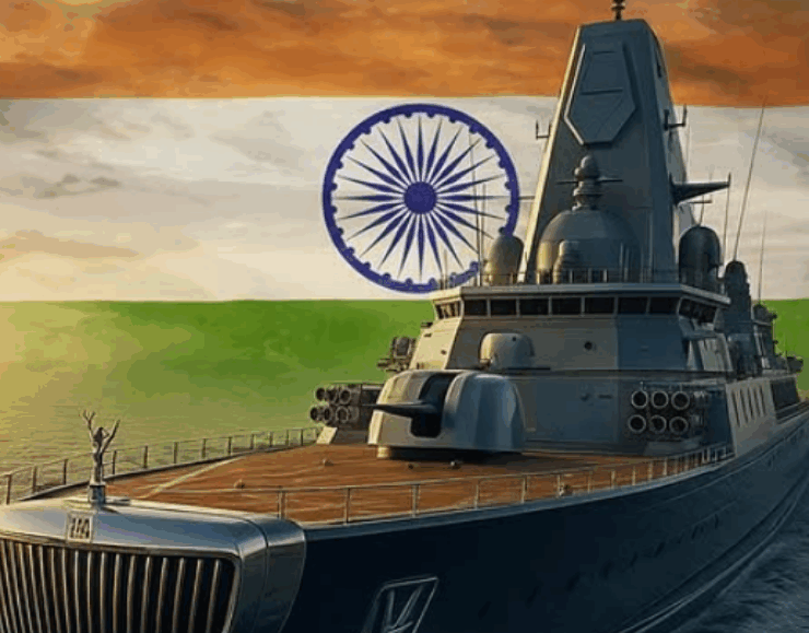 India desarrolla su primer buque de guerra eléctrico y cuenta con apoyo de Rolls-Royce