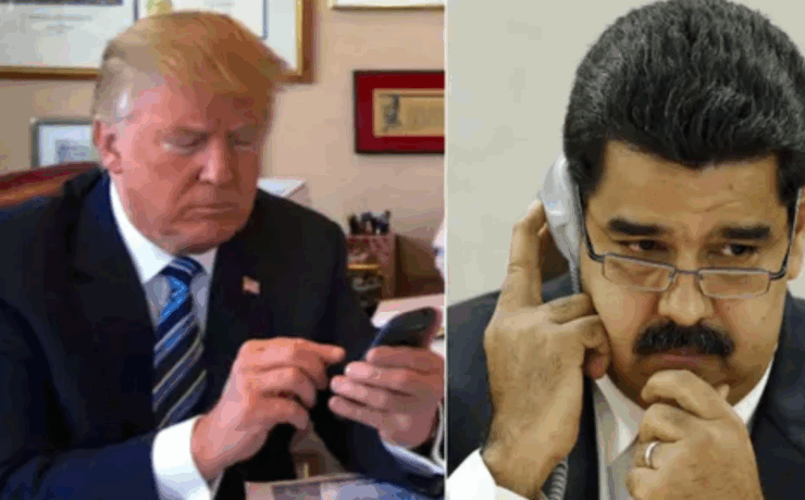 Trump y Maduro hablaron por teléfono para intentar resolver las tensiones