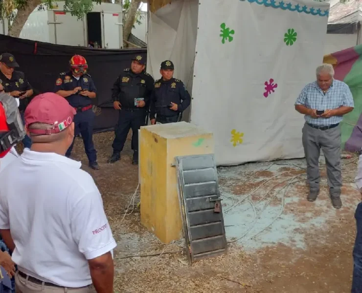 Controlan incidente en área de carga de la Feria Yucatán Xmatkuil 2025