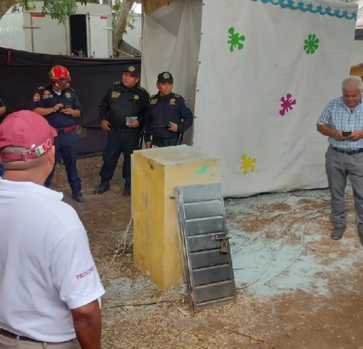 Controlan incidente en área de carga de la Feria Yucatán Xmatkuil 2025