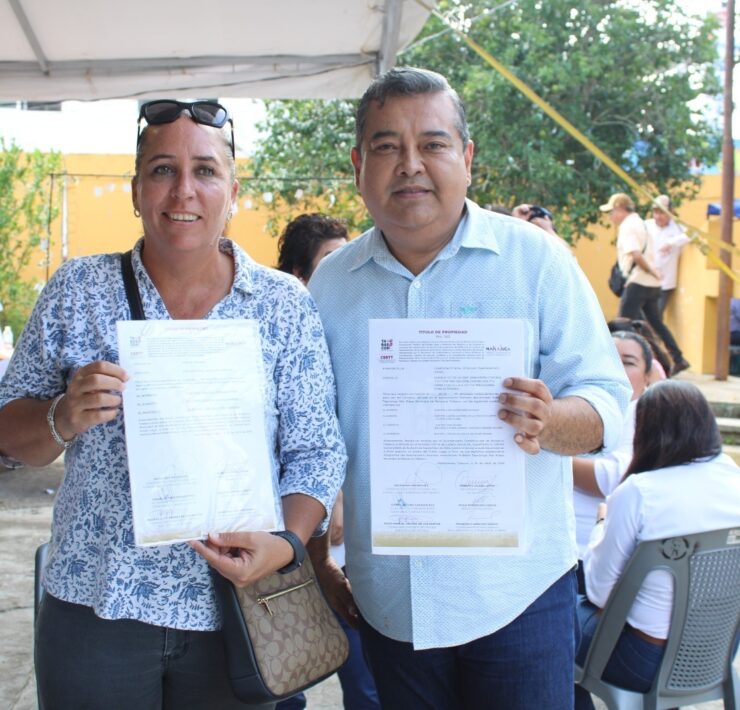 En Nacajuca dotan de certeza jurídica