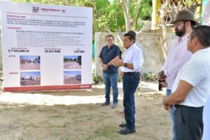 Autoridades supervisan la nueva pavimentación que Mejoran conectividad del corredor gastronómico y fortalece la movilidad en Paraíso.