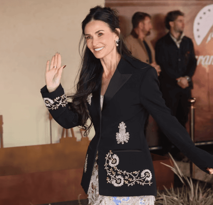 Demi Moore deslumbra en Londres