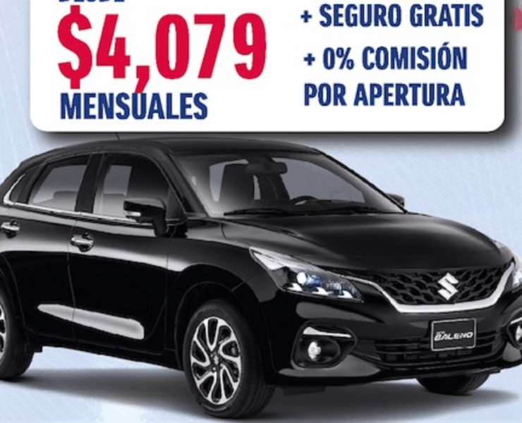 Descuentos en Suzuki Tabasco durante semana del buen fin 2025