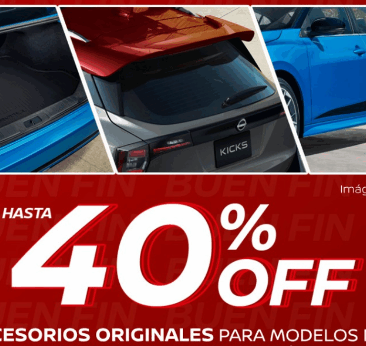 Descuentos en accesorios originales para Nissan
