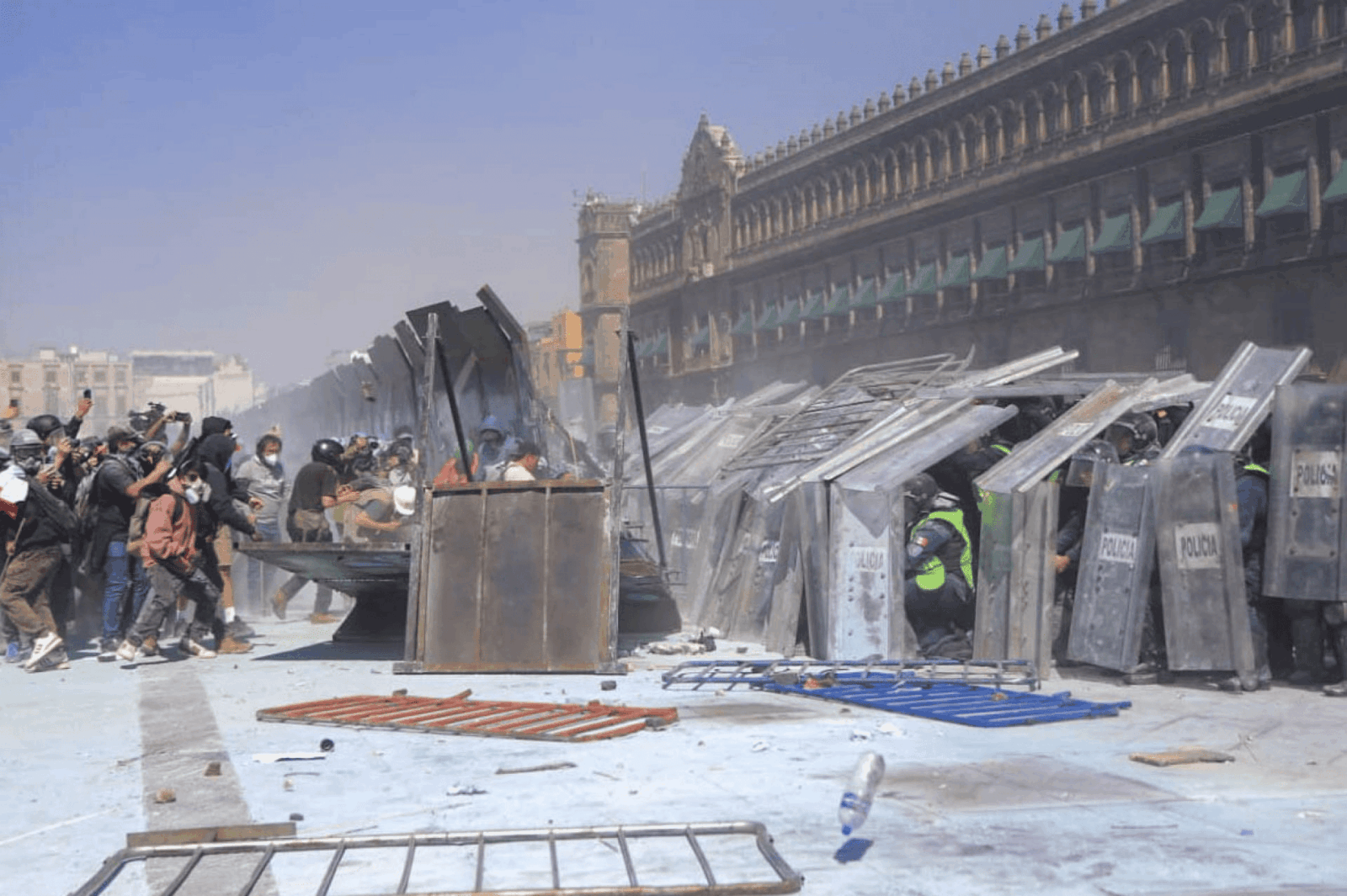 Detenidos en la marcha de Generación Z en CDMX