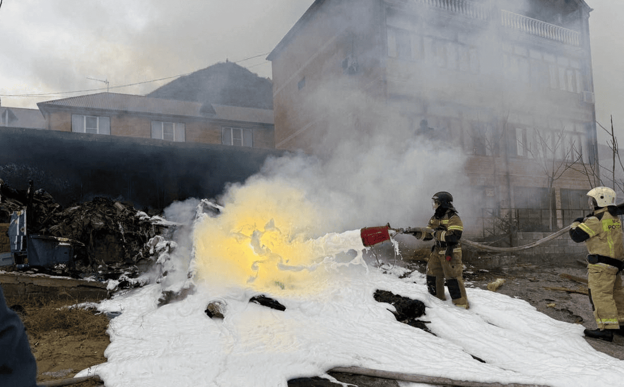 El accidente ocurrió cerca de Izberbash