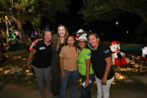 Cecilia Patrón compartió un emotivo mensaje sobre la unión familiar y la magia de la temporada durante el Festival Navideño “Mérida Brilla”.