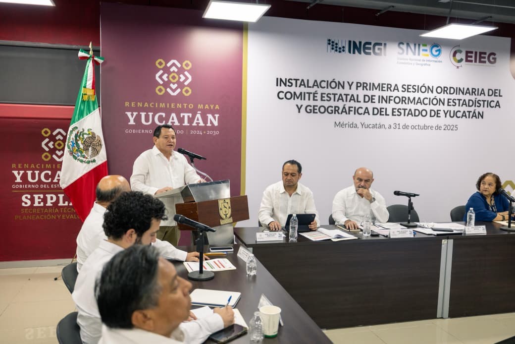Gobierno de Yucatán fortalece decisiones con información estadística precisa
