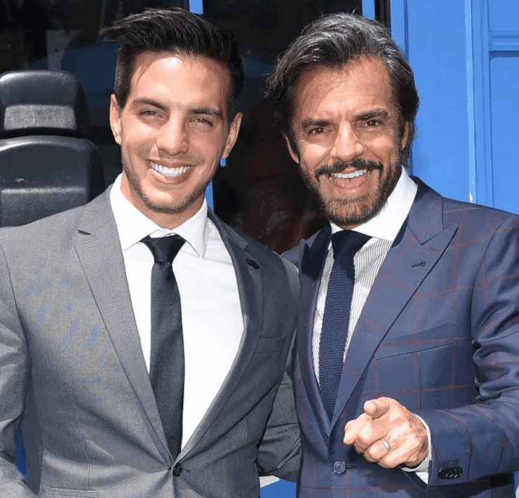 Hijo de Eugenio Derbez respalda a su padre