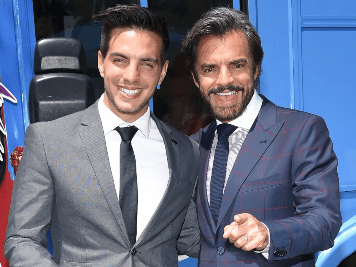 Hijo de Eugenio Derbez respalda a su padre