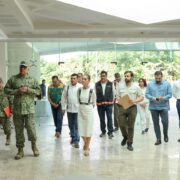 La Presidenta Claudia Sheinbaum y Gobernador Javier May